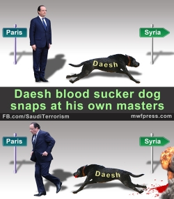سگ خون‌خوار داعش پاچه اربابانش را گرفت