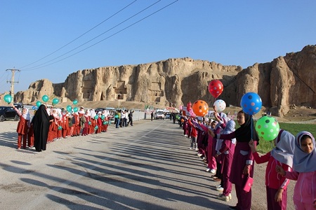 برگزاری مسابقات دومیدانی بین المللی پارس در مرودشت
