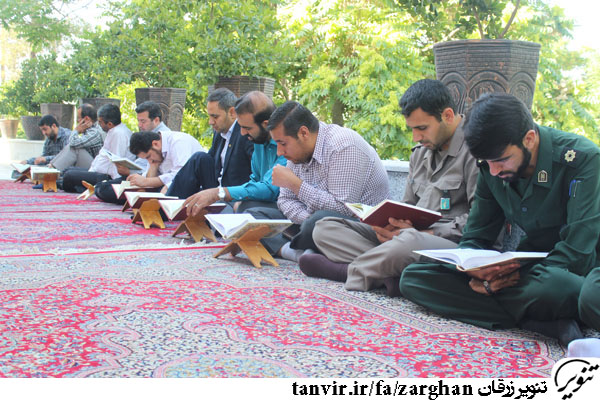 محفل انس با قرآن این هفته در کنار قبور شهدا +تصاویر