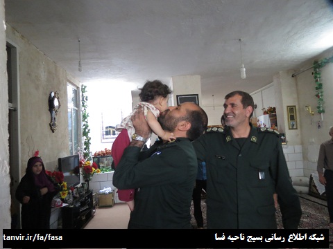 دیدار با خانواده شهید مدافع حرم شهید جلیل خادمی