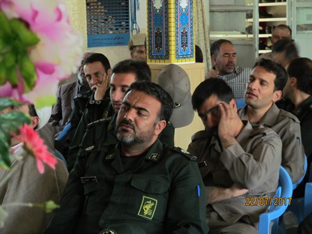 جلسه ی سیاسی بصیرتی با حضور مسئول نمایندگی ولی فقیه در حفاظت اطلاعات سپاه فجر