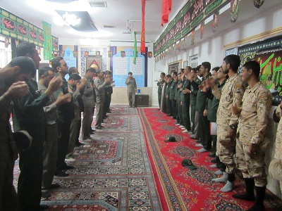 مراسم عزاداری سید و سالار شهیدان در نمازخانه ناحیه برگزار گردید.