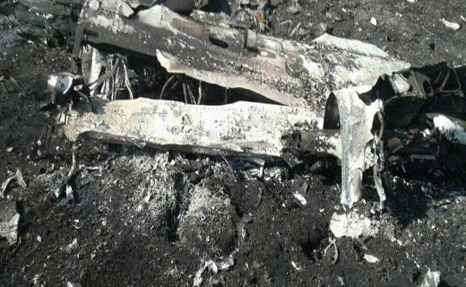 سقوط یک فروند جنگنده سوخو 22 در استان فارس