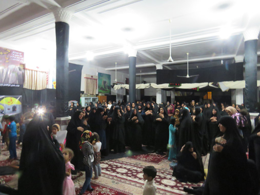 برگزاری مراسم خطبه خوانی حضرت زینب (س) در شام + تصاویر