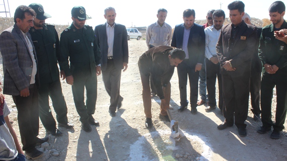 کلنگ زنی پروژه محرومیت زدایی ساخت پل دهستان خلیلی