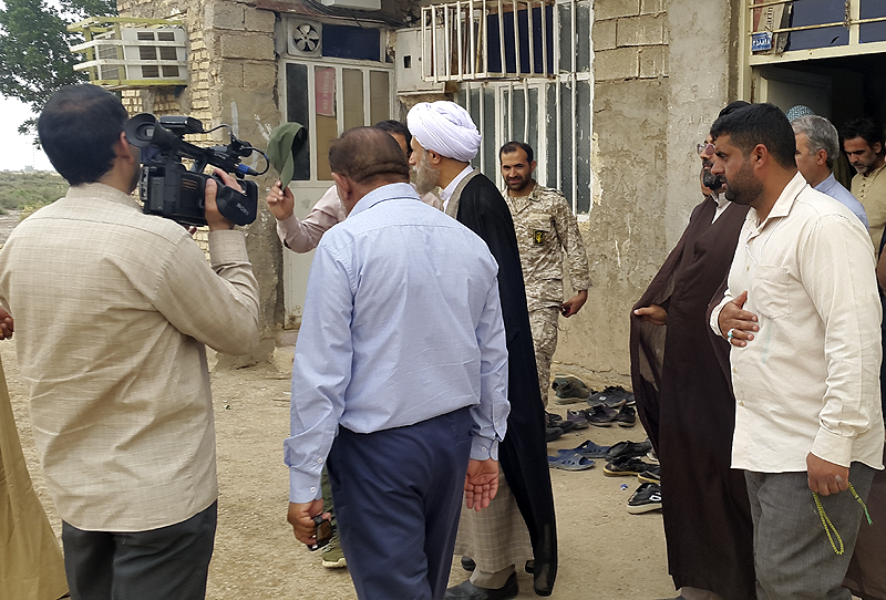 حضور گروه تلوزیونی روابط عمومی سپاه فجر در خوزستان