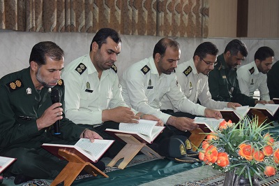 برگزاری محفل انس با قرآن در سپاه ناحیه نی ریز