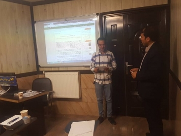برگزاری دوره آموزشی خبرنگاری بسیج در مرکز فضای مجازی ناحیه احمد بن موسی (ع)