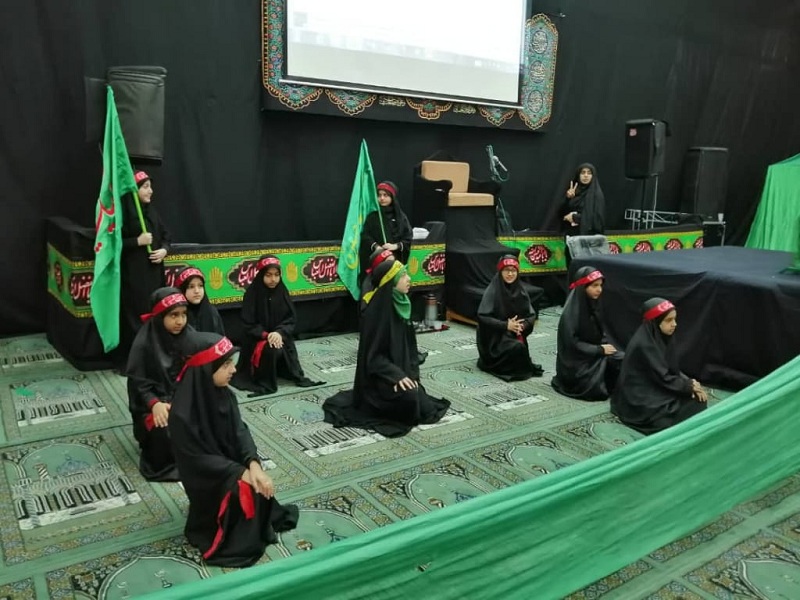 مراسم شیر خوارگان حسینی در مسجد ملابرات :