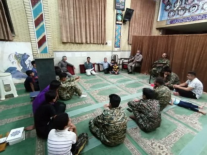 ادامه برگزاری جلسات پایگاه های مقاومت بسیج در حوزه امام حسن مجتبی (ع)