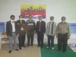 برگزاری حلقه ی صالحین در حوزه شهید برونسی(حوزه  بسیج کارگران ساختمانی و استادکاران)