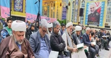 برگزاری محفل انس با قرآن کریم ارسنجان به مناسبت دهه فجر با حضور قاری بین المللی حمید شاکرنژاد