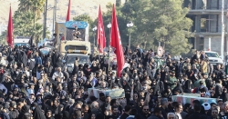تشییع و تدفین پیکر شهدای گمنام در شیراز و زرقان